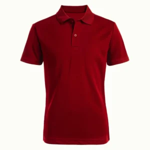 Red color polo tshirts