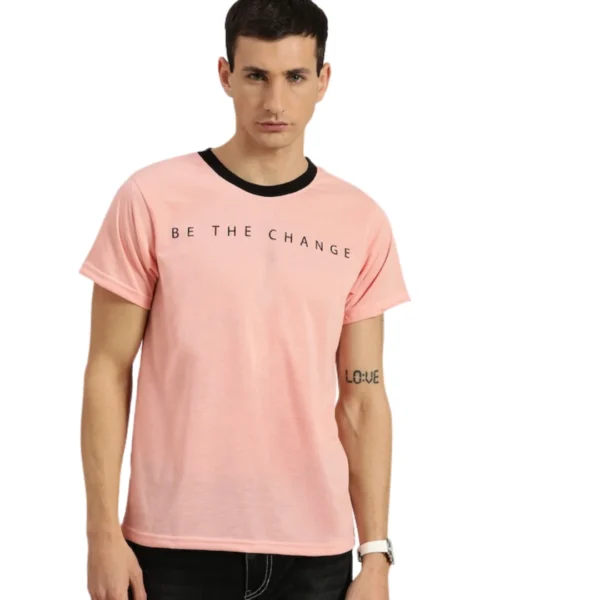 Men Typography Printed T-shirt